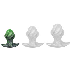 Alienastic Plug Bulluk S 6.5 x 4 cm Vert